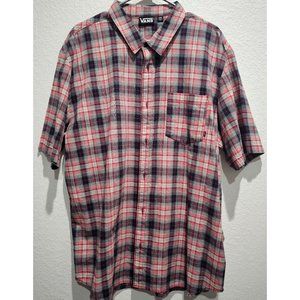 Van's Off The Wall Men's 2XL Button Up Shirt